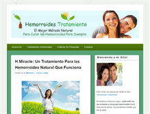 Tablet Screenshot of hemorroidestratamiento.info